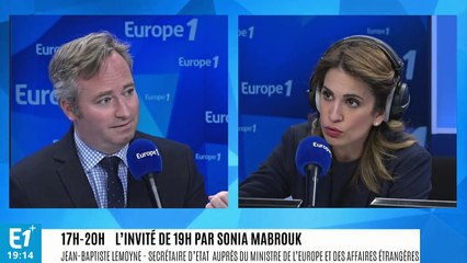 "Gilets jaunes" : "Les images de samedi ont un impact" sur le tourisme, regrette Jean-Baptiste Lemoyne