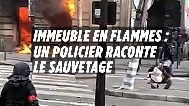 Immeuble en flammes rue Roosevelt : « On devait le faire, on devait porter secours »