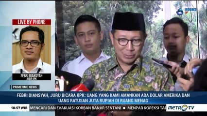 Rupiah & Dolar di Ruang Menag Berkaitan Suap Jabatan
