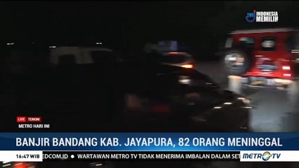 Khawatir Banjir Susulan, Warga Sentani Berbondong-bondong Mengungsi