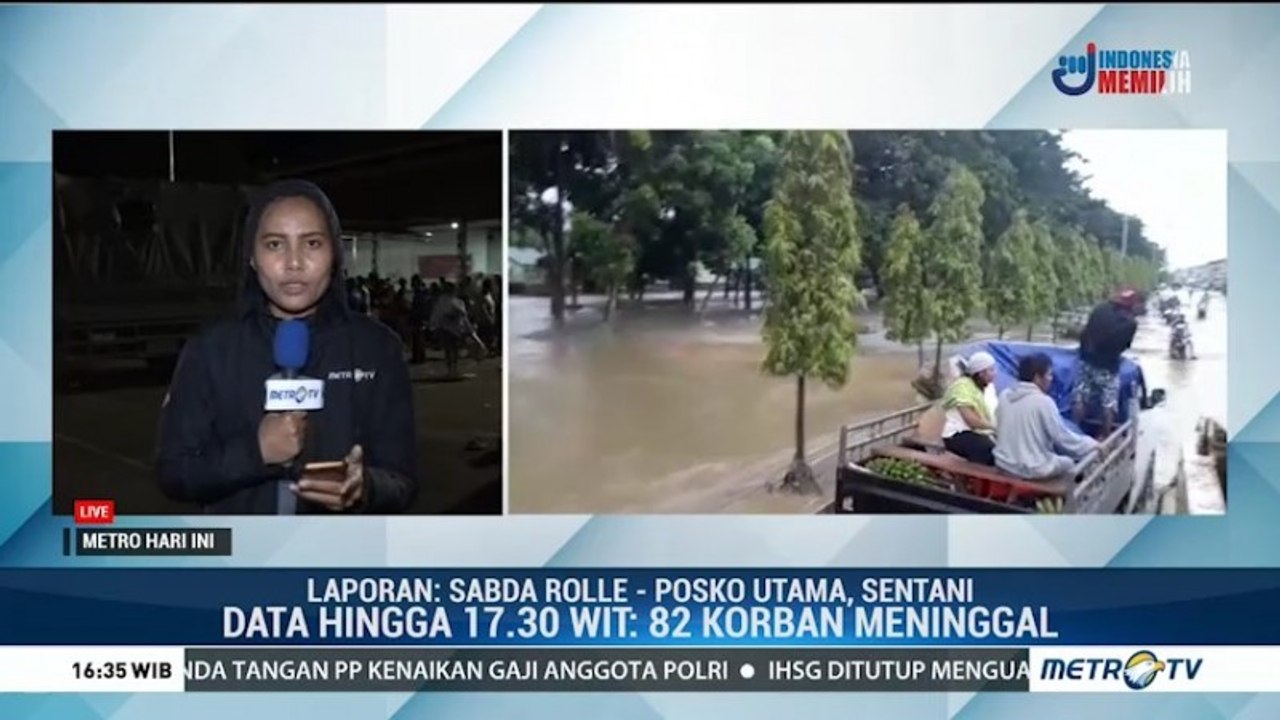 Korban Jiwa Akibat Banjir Bandang Sentani Bertambah Jadi 82 Orang