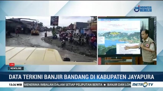 BNPB: Banjir Bandang Jayapura Akibat Ulah Manusia