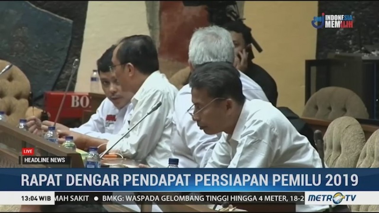 Komisi II Gelar RDP dengan KPU-Bawaslu Bahas Persiapan Pemilu