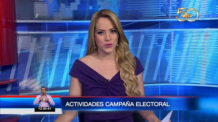 Resumen de las actividades de los candidatos en campaña electoral
