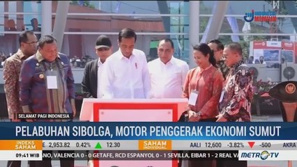 Presiden Resmikan Terminal dan Dermaga Pelabuhan Sibolga