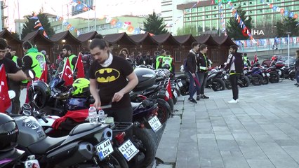 - Motosiklet tutkunları, ‘Demirden Atları’nı Çanakkale Şehitleri için sürdü