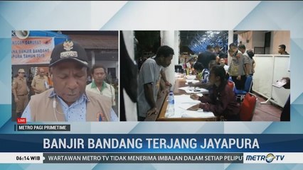 Pengungsi Banjir Bandang Sentani Mencapai 4.286 Orang