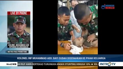 Aksi Heroik Prajurit TNI Selamatkan Bayi Korban Banjir Bandang Sentani