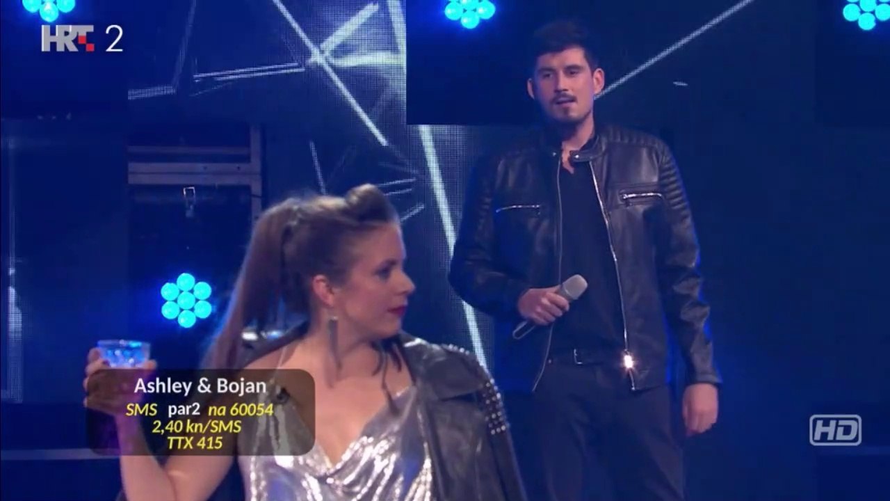 Ashley Colburn & Bojan Jambrošić - You Shook Me All Night Long ( Zvijezde pjevaju )