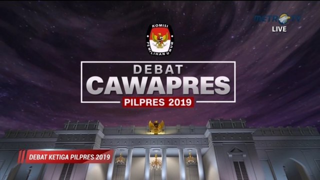 <i>Highlight</i> Debat Cawapres 2019 Ma'ruf Amin vs Sandiaga Uno