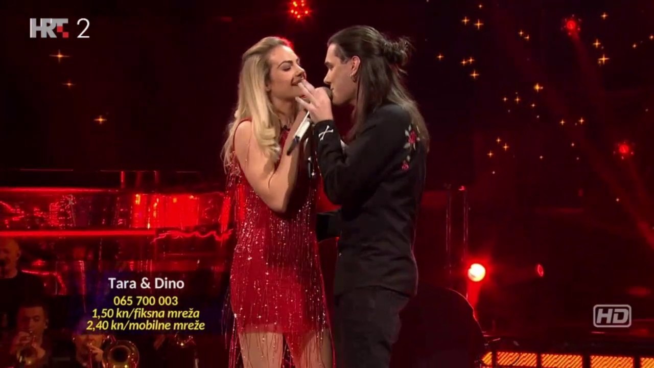 Tara Thaller & Dino Jelusić - Islands in the Stream ( Zvijezde pjevaju )