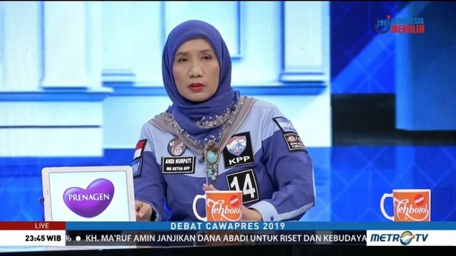 Pascadebat Cawapres 2019 Ma'ruf Amin vs Sandiaga Uno (5)