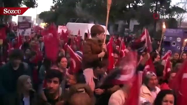 Çanakkale Zaferi’nin 104. yılında fener alayı coşkusu