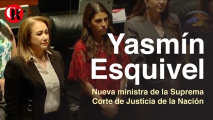 Yasmín Esquivel Mossa, nueva ministra de la SCJN