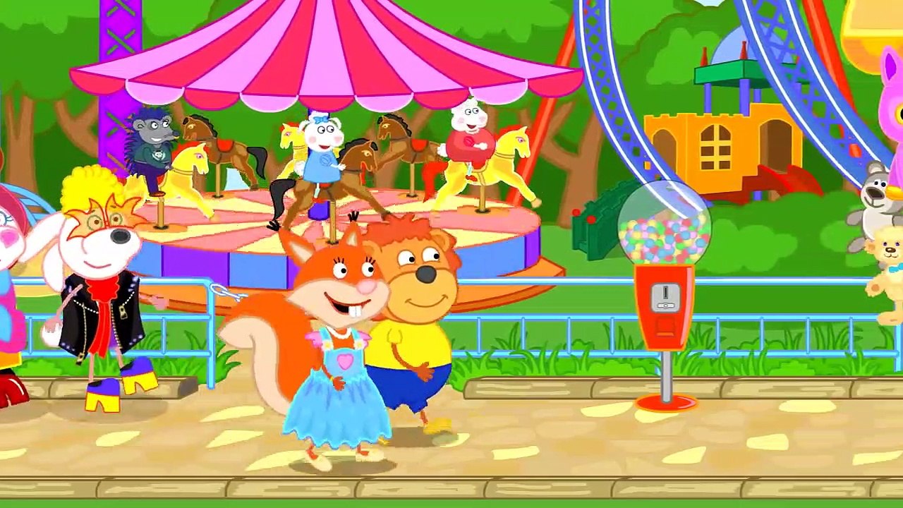 Lion de la Famille de Chien de compagnie №1 dessin animé pour Enfants