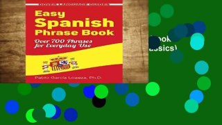 Best product  Easy Spanish Phrase Book NEW EDITION (Dover Large Print Classics) - Garcia Loaeza