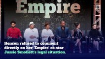 Taraji P. Henson Says 'Empire' Atmosphere is 'Great' Amid Jussie Smollett Case