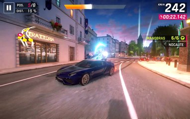 Asphalt 9  Correndo em São Pedro com Asterion