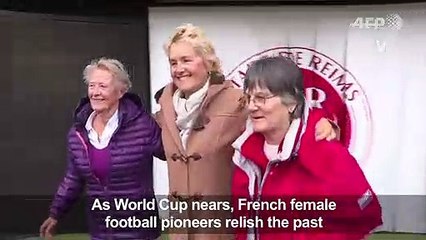 Football pioneers look back as women's World Cup beckons