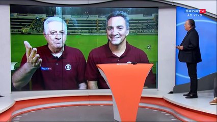 Problema técnico atrapalha homenagem de Galvão Bueno a Jota Júnior (18/03/2019)