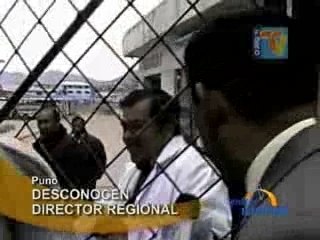 DESCONOCEN DIRECTOR REGIONAL - PUNO