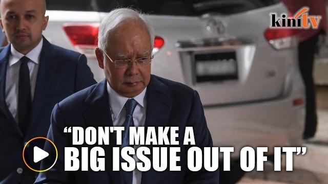 'Sleeping in court?_' - No, I was closing my eyes, says Najib