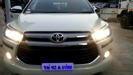 2017 Toyota Innova Crysta - (DRLs),LED Lights and Other Lights