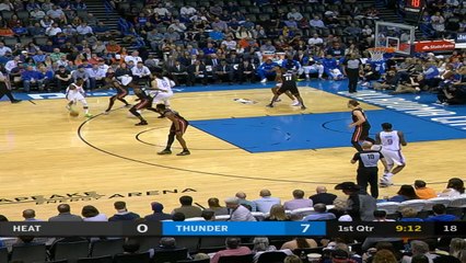 Miami Heat at Oklahoma City Thunder Raw Recap