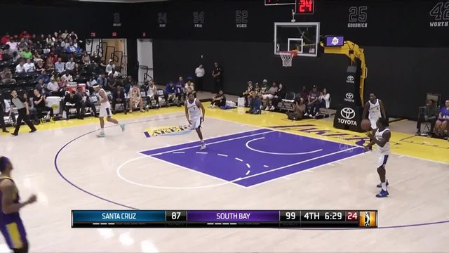 Marcus Allen (18 points) Highlights vs. Santa Cruz Warriors