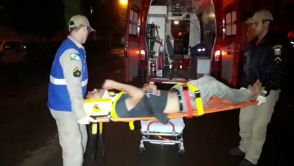 Portão cai sobre homem e Siate é acionado no São Cristóvão