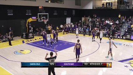 Juan Toscano-Anderson Posts 15 points & 12 rebounds vs. South Bay Lakers