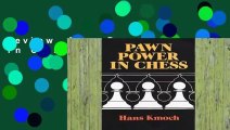 Review  Pawn Power in Chess - Hans Kmoch