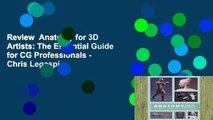 Review  Anatomy for 3D Artists: The Essential Guide for CG Professionals - Chris Legaspi