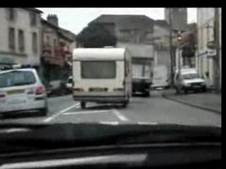 Course poursuite en caravane