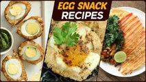 Egg Snack Recipes - Quick & Easy Egg Dishes - Non-Veg Snack Recipes