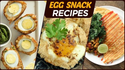 Egg Snack Recipes - Quick & Easy Egg Dishes - Non-Veg Snack Recipes
