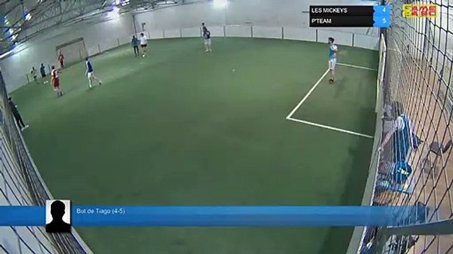 But de Tiago (4-5) - LES MICKEYS Vs P'TEAM - 18/03/19 19:00 - LIGUE 4 - Poitiers Game Parc
