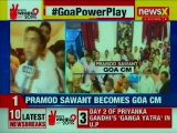 Pramod Sawant Sworn In An As Goa CM, Vijai Sardesai Becomes Deputy CM