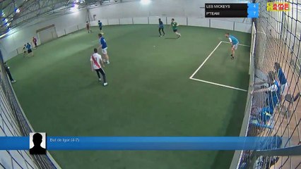 But de Igor (4-7) - LES MICKEYS Vs P'TEAM - 18/03/19 19:00 - LIGUE 4  - Poitiers Game Parc