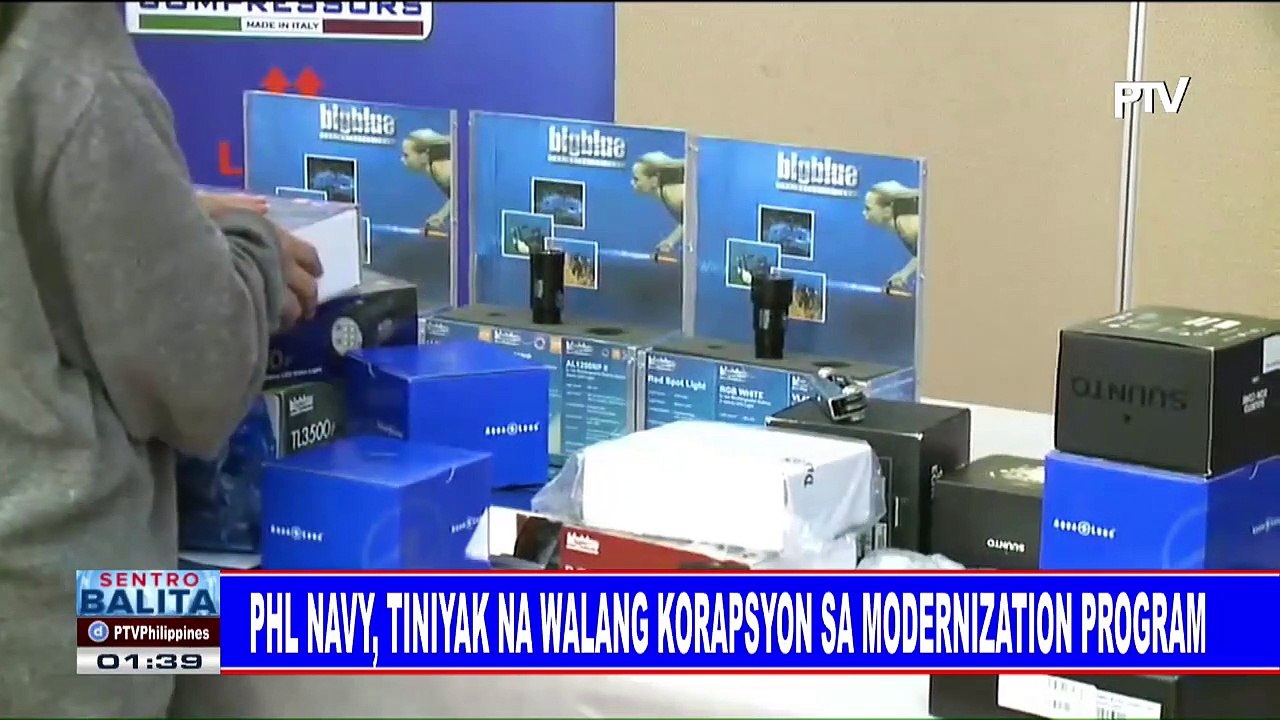 PHL Navy, tiniyak na walang korapsyon sa modernization program