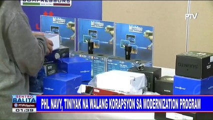 PHL Navy, tiniyak na walang korapsyon sa modernization program