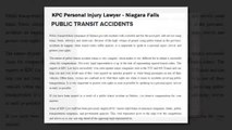 Niagara Falls Injury Lawyer - KPC Personal Injury Lawyer (800) 234-6145