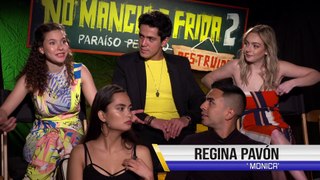 Omar Chaparro, Martha Higareda, Itati Cantoral, Aaron Diaz Hablan 'No Manches Frida 2''