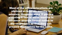 4 Useful Tips for Office Relocation in Perth Australia