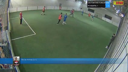 But de thomas (2-1) - LES TONTONS FLINGUEURS  Vs FC AQUITEL 1 - 18/03/19 20:00 - LIGUE 2