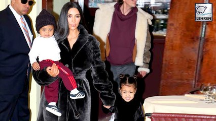 Kim Kardashian Is Being Mom-Shamed for Letting North Wear Lipstick to Church