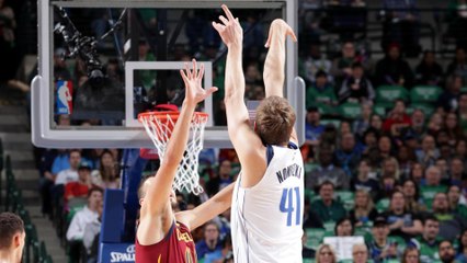 NBA : Le Top 10 de la nuit couronne Dirk Nowitzki évidemment !