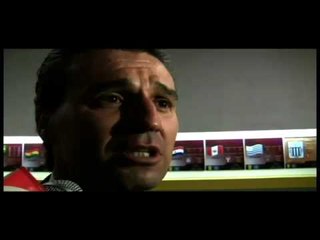 Néstor de la Torre y el festejo de la Selección