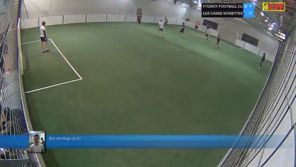 But de Hugo (4-0) - FITZROY FOOTBALL CLUB  Vs LES CASSE NOISETTES  - 18/03/19 21:00 - LIGUE 4