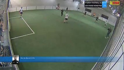 But de Benoît  (5-0) - FITZROY FOOTBALL CLUB  Vs LES CASSE NOISETTES  - 18/03/19 21:00 - LIGUE 4